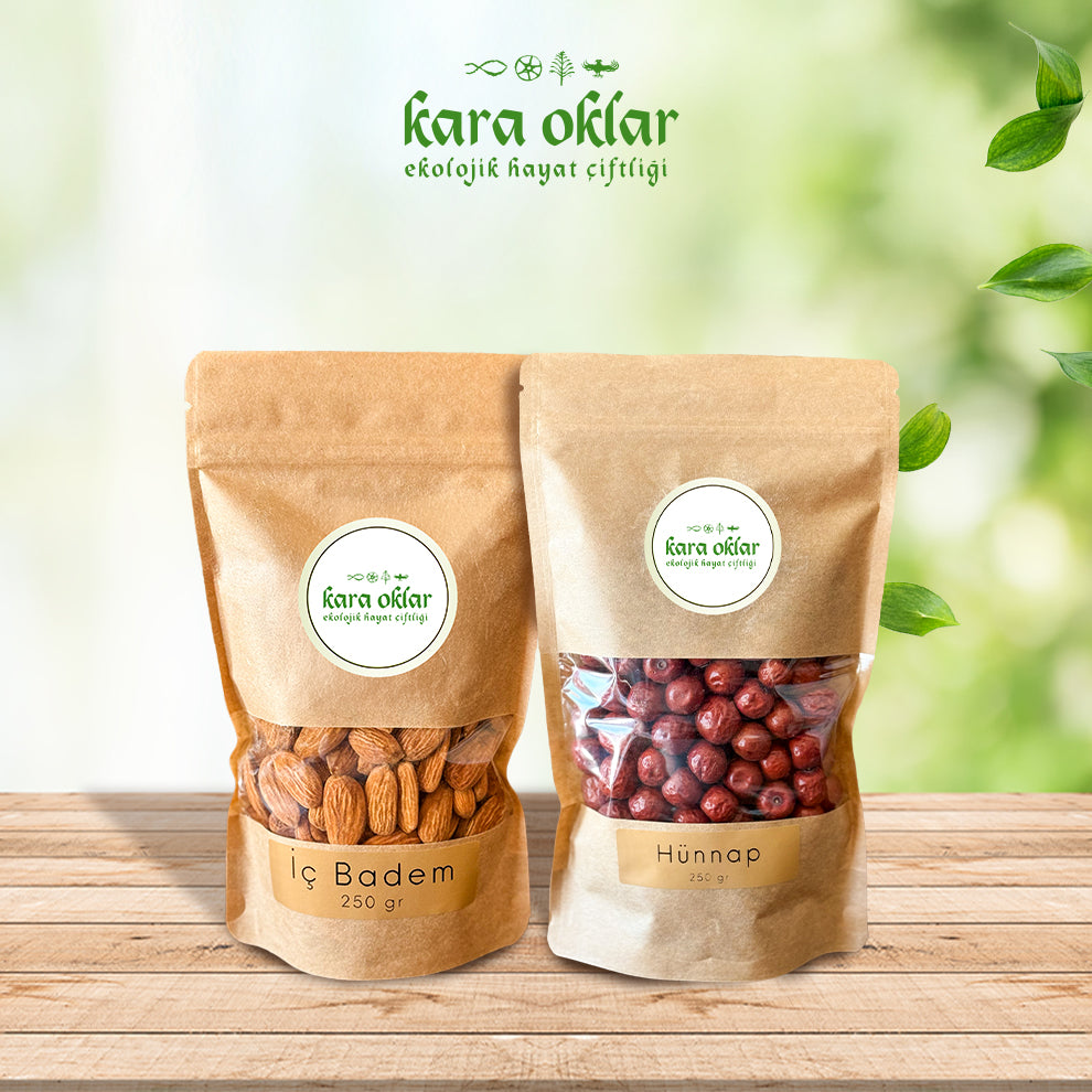 İç Badem 250 Gr & Hünnap 250 Gr
